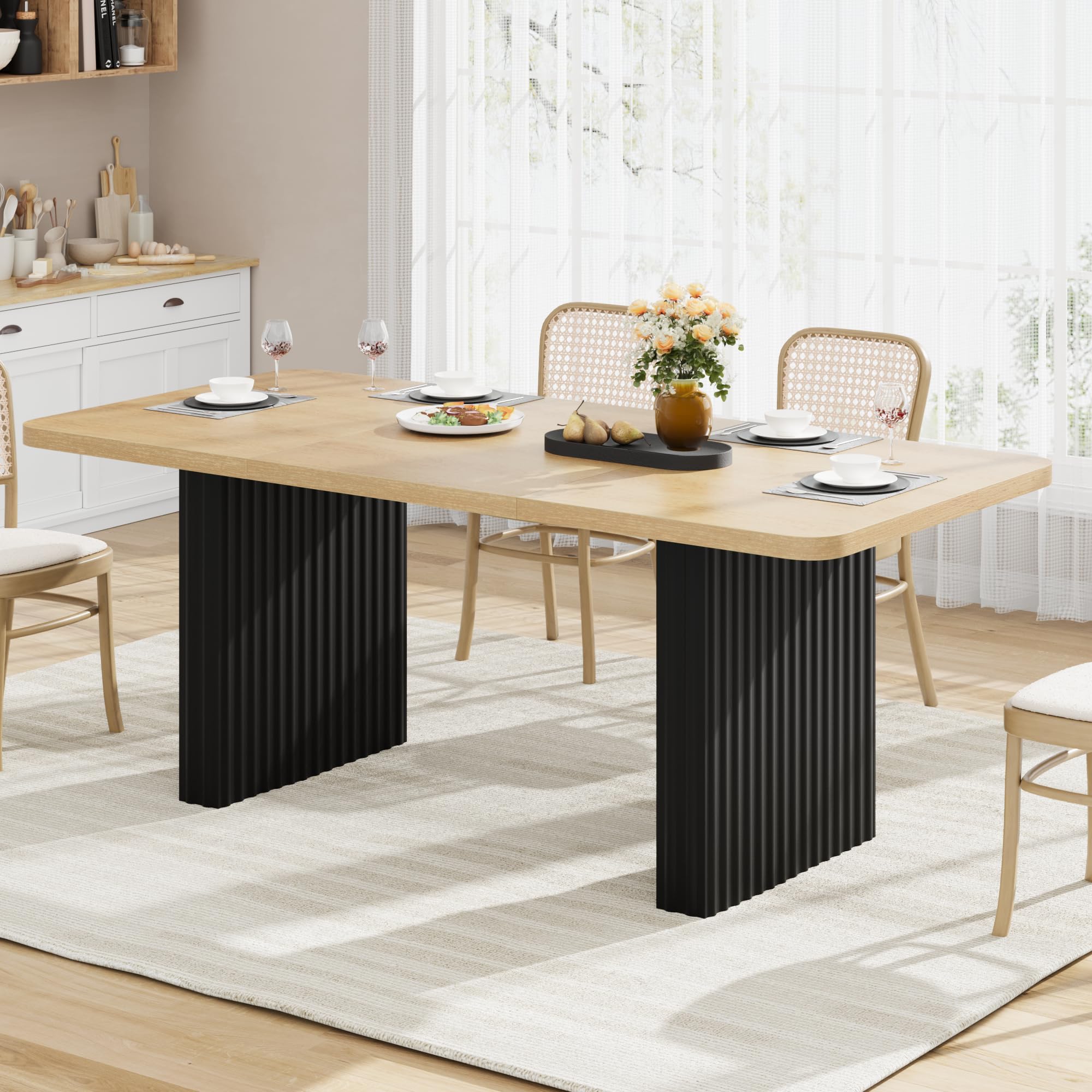 Kitchen Appliances Table - 71 Zoll großer industrieller Esstisch für
