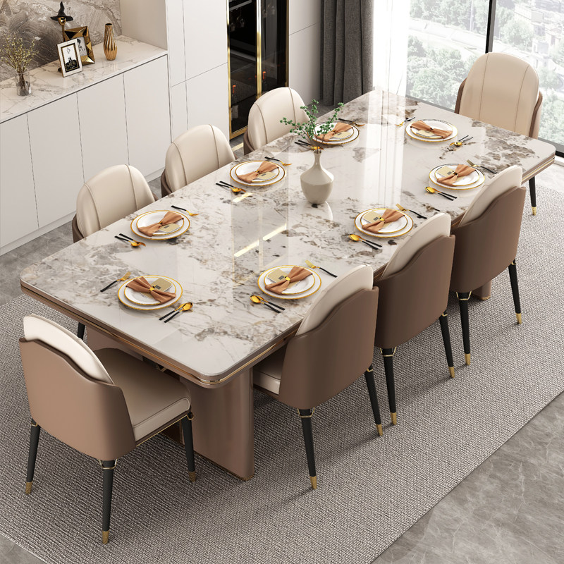 Kitchen Appliances Table - Marmor-Beistelltisch für Küche und Lounge, ausziehbarer