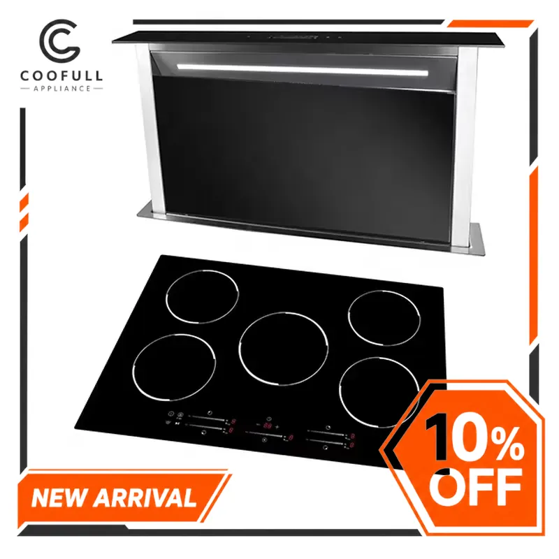 Kitchen Appliances Bosch - Für Bosch 77cm 90cm 5-Flammen-Einbau-Induktionskochfeld Elektroherd