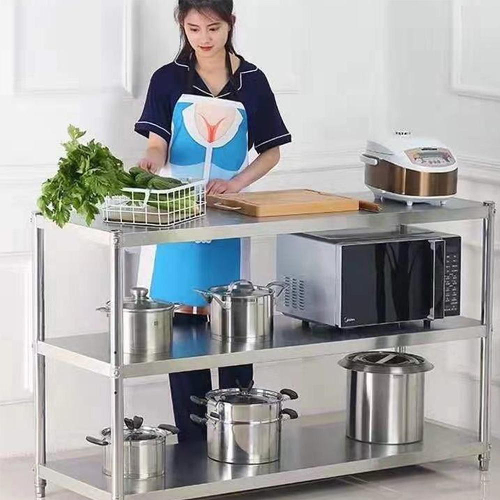 Edelstahlregal, Küchenlagerreg – Kitchen Appliances Table Bewertung und Preis