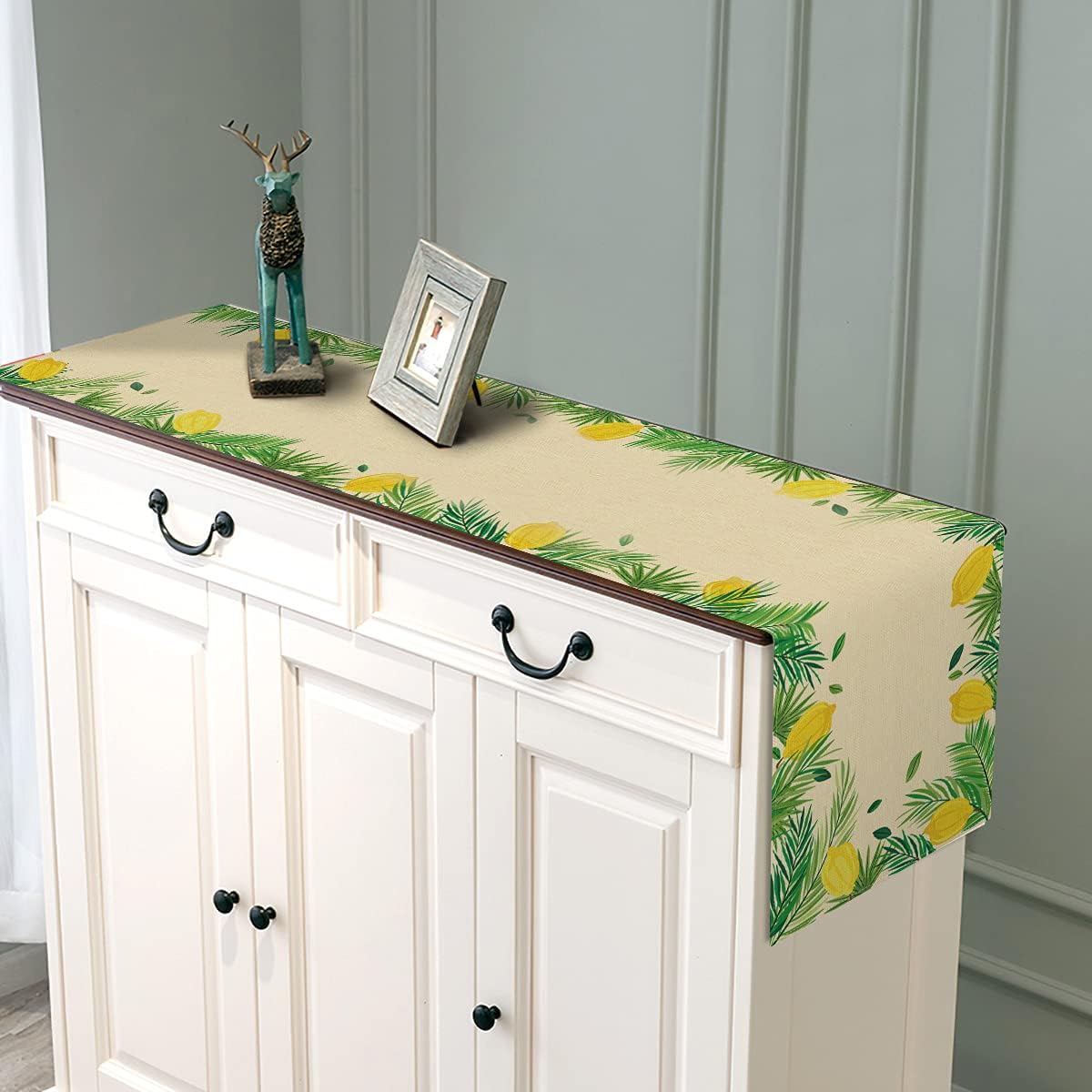 Sukkot Tischläufer aus Leinen, – Kitchen Appliances Table Bewertung und Preis